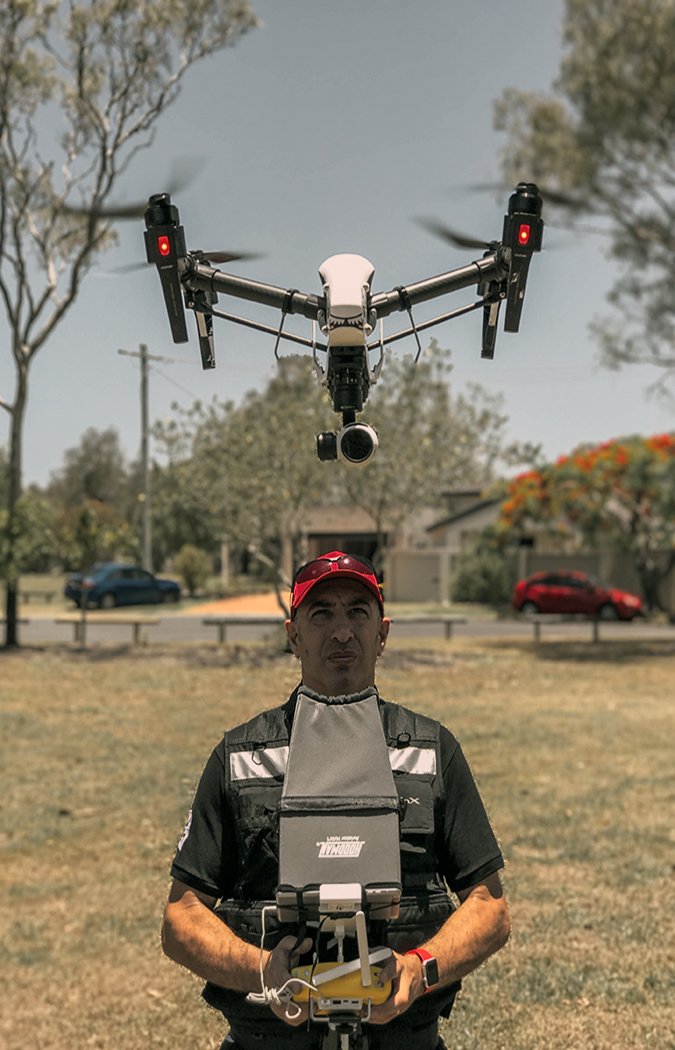 Douglas Mizzi Licensed UAV Drone operator Sunshine Coast